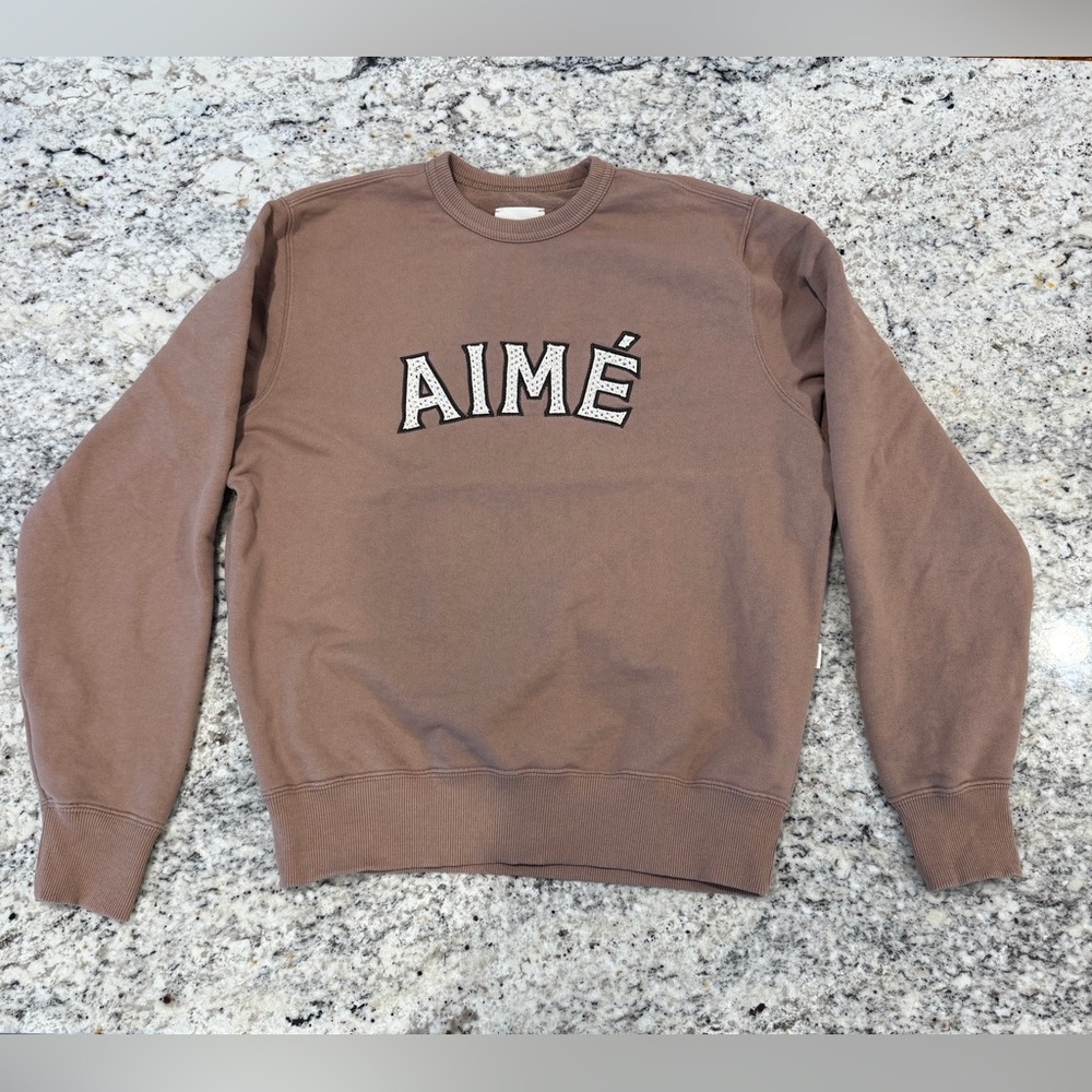 Aime Leon Dore Brown Crewneck Sweater